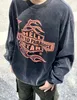 Дизайнерская толстовка толстовка Hellstar Streetwear Smiley World Пуловер хип -хоп негабаритный