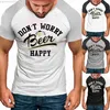 Herr t-shirts herr långärmad t skjortor tjocka mens sommar mode casual fäst 3d digital bakre nattskjortor för män spandex t shirt män l230713