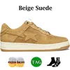 2024 2023 Designer Scarpe casual Nero Bianco Metallico Argento Blu Verde Piattaforma Sk8 Sta Pelle verniciata rossa Marrone Avorio Uomo Donna Scarpe da ginnastica Sneakers da jogging