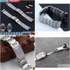 Autres accessoires de mode Bracelet de montre en acier inoxydable massif de 22 mm pour Tudor Black Bay 79230 79730 Heritage Chrono Watch Strap Wrist Bra Dhgc3