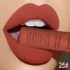 Lip Gloss QI Waterproof Nude Matte Liquid Lipstick Long Lasting Lipgloss Glace Black Tint