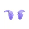 10pcs Fourth Generation Triple Layer Earplugs Flexible Silicone Reusable Hearing Protection Earplugs For Reducing Sleep Noise Sensitivity .