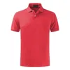 Polos Masculinos Camisas Masculinas XS-5XL Verão 100% Algodão Cor Sólida Clássicas Polos Masculinas Manga Curta Polos Casuais Hommes Tops Roupas de Lapela 230713