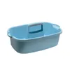 Autre organisation de stockage à la maison Panier de nettoyage portable Organisateur de panier avec poignée pour blanchisserie Salle de bain Cuisine Vaporisateurs 230714