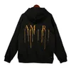 Designer hoodie mens Tassel Letters Hooded Sweatshirt Men Women Luxury Hoody Overdimensionerad långärmad Pullover Amhoodies Fashion Streetwear tröja