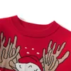 Nuovo autunno e inverno per bambini Maglione natalizio per bambini Pullover per bambini in maglia inferiore