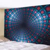 Tapisseries scène décor à la maison lune impression tapisserie sorcellerie Hippie yoga tapis bohème décoratif tapisserie chambre feuille