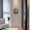 Lampadaires nordique minimaliste abat-jour en verre lampe à Led salon décor à la maison éclairage intérieur coin debout chambre chevet