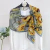 Schals Natürliche Seide Schal Frauen Foulard Weibliche Wrap Stola Bufandas Hijab Mode Schals Stirnband Pashmina Bandana