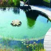 Decorazioni da giardino Luci da piscina galleggianti di loto Lampada a LED a batteria per luce notturna impermeabile Stagno e