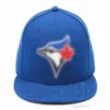 Moda Blue-Jays_ Bonés de beisebol masculinos femininos Hip Hop Hat bones aba reta Gorras rap Fitted Hats H6-7.14