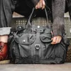 Plunjezakken Maden Crossbody-schoudertas met grote capaciteit Handheld Computer Messenger Bag Zwarte mannelijke handtas Wandelrugzak Travel Satchel 230714