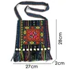 Evening Bags Vintage Hmong Tribal Ethnic Thai Indian Boho Shoulder Bag Message for Women Embroidery Tapestry Tote Messenger 230714