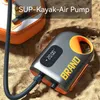 Strandzubehör 20 PSI elektrische Luftpumpe aufblasbar DC Sup deflatable Inflator zum Surfen Paddle Board Boot Kajak 230713