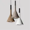 Modern Pendant Lamp Taklamphartshänge Pendant Belysning Imitation Pevere Cement Led Light Classic Creative Bar Restaurant Chandeli325G