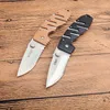 6813DN Survival Solding Nóż 8CR13MOV Satinowe pół zerwania Blade G10/STAL SCEAT Outdoorowe noże EDC z pudełkiem detalicznym