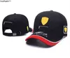 2023 Fashion Ball Cap F1 Racing Cap Baseball Leisure Sports Formula 1 Моторная моторная вышивка CAR HAT CAR Вышивка T1HH