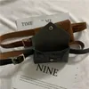 Marsupi Borsa modello nero Donna Ins Fashion Pu Cintura in pelle Mini Square Designer femminile Tinta unita Coin Fanny Pack 230713