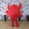 Costumes de mascotte Costumes de mascotte de crabe rouge Costume fantaisie unisexe Mascotte Halloween Birthday229Q