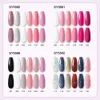 Nagellack-Gel-Nagellack-Set mit Lacken für Nägel, Maniküre, Vernis, semipermanenter Lack, Hybrid-Lot, 6 Stück, 8 ml, UV-Nagellack-Gel-Set zum Einweichen, 230715