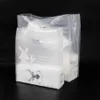 50pcs Thank You Bread Bag Plastic Candy Cookie Gift Bag Wedding Party Favor Transparent Takeaway Food Wrapping Shopping Bags Y0712284P