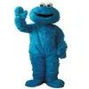 Blue Cookie Monster Mascot Costume Fancy Dress Adult Size Halloween Costumes238d