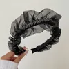 Neue Mode Stirnband Für Frauen Spitze Punkt Haarband Sommer Kühlen Strass Turban Reise Haar Zubehör