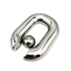 Chastity Devices Scrotal Stretch Pendant Scrotum Ball Stretchers Testis Weight Penis Restraint Stainless Steel Cock Lock Ring Bondage 230714