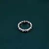 Fashion Hot Sale Emamel Evil Eye Ring 925 Sterling Silver Women smycken med CZ CAR3029