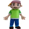 Handy Manny Mascot Disfraces Tema animado Tool Boy Cospaly Mascota de dibujos animados Personaje adulto Halloween Carnival party Costume274K