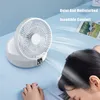 Electric Fans New USB Charging Folding Portable Fan Desktop Mini Fan Control Home Camping Conditioner Fans