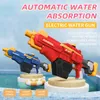 Sand Play Water Fun Electric Water Gun Toys Water-Absorbable Children's Outdoor Beach Pool Full Automatic Shooting Summer Toy Guns Gifts Boys Girls 230714