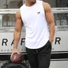 Мужские майки -топы летняя сетчатая фитнес -жилет мужская одежда для спортивной одежды спортивная одежда в баскетбольной рубаш