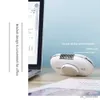 Elektrische Ventilatoren Rosa Hals hängender Kühlventilator USB-Aufladung Handheld-Desktop-Kühlung Mini-elektrischer Ventilator tragbarer stummer Ventilator