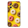 Für Xiaomi Redmi Note 11T 5G PRO PLUS Global Case Phone Cover Schwarz Tpu ChoColate Food Package