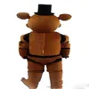 Cinq nuits chez Freddy's FNAF Freddy Fazbear mascotte Costume dessin animé mascotte Custom223Q