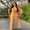 Ethnic Clothing Ramadan Eid 2021 Dubai Arab Women Jalabiya Dresses Maxi Loose Islam Muslim Abaya Gown Kaftan Plus Size Saudi Moroc2367