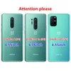 OnePlus 8 Case Pro 8t Silikon Telefon Geri Kapak Bir artı T 8PRO 5G Siyah TPU KASASI