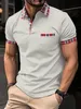 Polos pour hommes Été Polo décontracté à manches courtes pour hommes Business Fashion T-shirt à revers Polo respirant pour hommes Vêtements pour hommes 230714