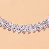 Anklets Boho Style Luxury Zircon for Women Crystal Ankle Chain Beach Party Trendy Female Accessories Armband Smyckespresent