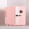 Mini refrigerador, refrigerador para automóvil, refrigerador termoeléctrico portátil de 4L Refrigeradores de semiconductores para el cuidado de la piel, bebidas, alimentos, cosméticos, hogar, oficina y uso en automóviles