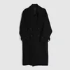 Men's Trench Coats Windbreaker Korean Trend Loose Casual Double Breasted Overcoat Autumn Winter Fashion Long Sleeve Coat Q571