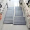 Juego de 3 uds de alfombrilla de baño de espuma viscoelástica, alfombra moderna para suelo antideslizante, alfombrilla para baño, alfombrilla para baño, alfombrilla para inodoro, tapete alfombras224M