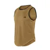 Men's Tank Tops Summer Mesh Fiess Men's Fast Drying Gym Clothes Sports Top Basketball Shirt Sleeveless Sweatshirt Brand Printed Vest 230714