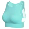 Camisoles Tanks Damen Nahtloser High Impact Sport-BH mit abnehmbaren Körbchen Workout Yoga Fitness V Drop