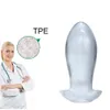 Adult Toys Clear Anal Plug Egg Butt Huge Sex For Women Men Prostate Massage Vagina Anal Speculum Dilator 230714