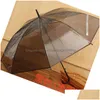 Parasol Colorf przezroczysty długi uchwyt parasol Maticbow Waterproof 8 Bone 4 R2 Drop dostawa domowy ogród gospodarstwa domowego DHS9I