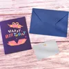 Gratulationskort 10 Pack Happy Birthday Card för fru mamma pappa barn pop-up födelsedagspresent 3D gratulationskort 230714