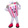 2018 Fabbrica di sconto Bella colorata Gelato Costume mascotte Personaggio dei cartoni animati Adulto Festa di Halloween Costume di carnevale260h