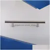 Handles Pulls T Type Cabinet Stainless Steel Cupboard Door Der Pls Wardrobe Shoe Cabinets Kitchen Accessories 1 1Jd Drop Delivery Dh0Wh